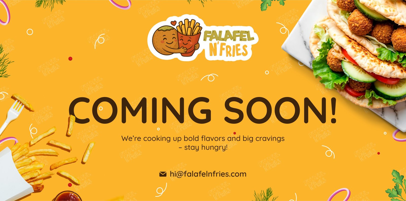FALAFEL N'FRIES WEB COMING SOON